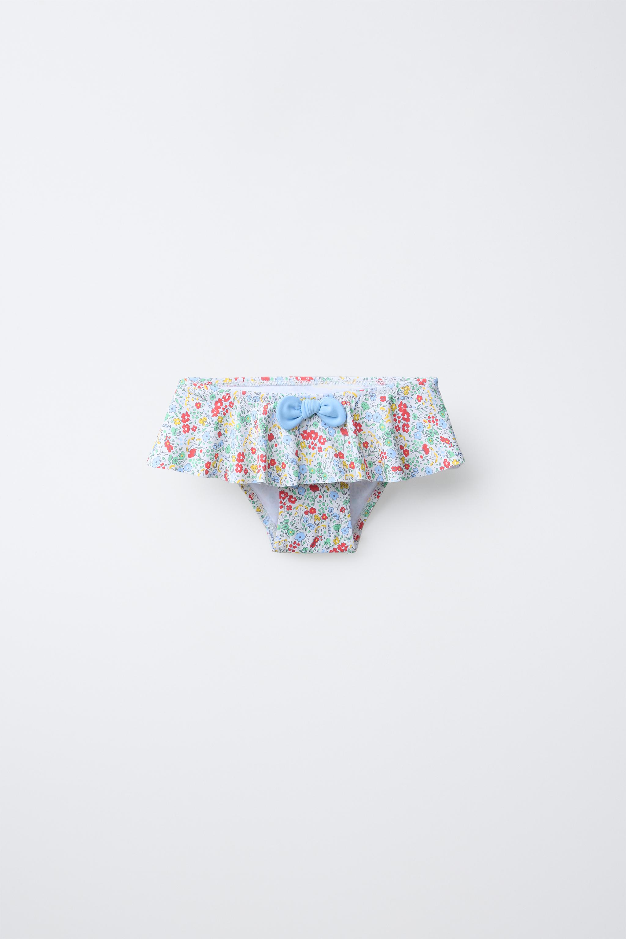 1-6 ANS/ CULOTTE À FLEURS ET VOLANTS