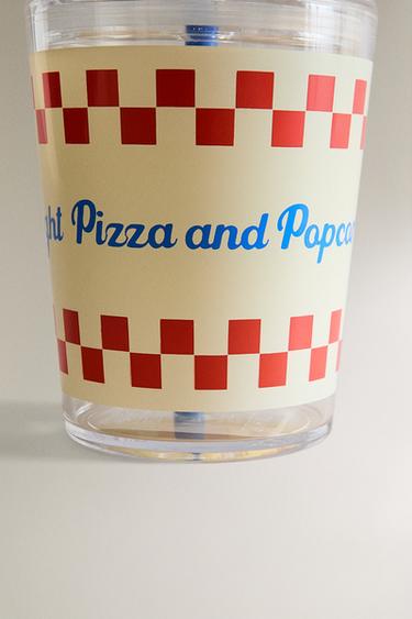 VERRE PAILLE ENFANT PIZZA - Multicolore de Zara - Image 4