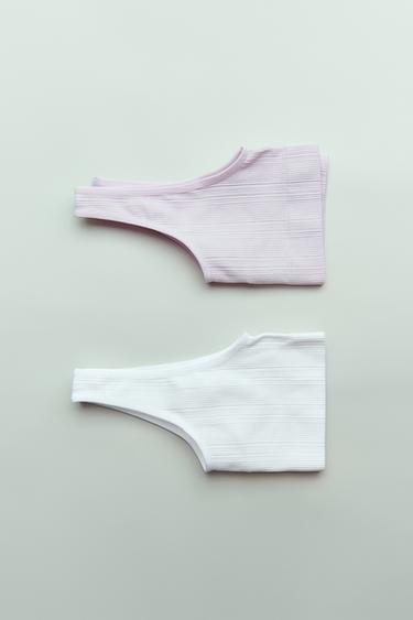 8-14 JAHRE/ 2ER-PACK SEAMLESS-TOPS - Bunt von Zara