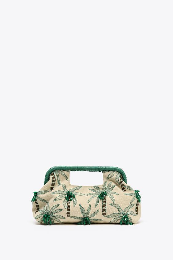 Zara Bolsos Acolchados Baratos Bottega Veneta Zara Cartera Verde
