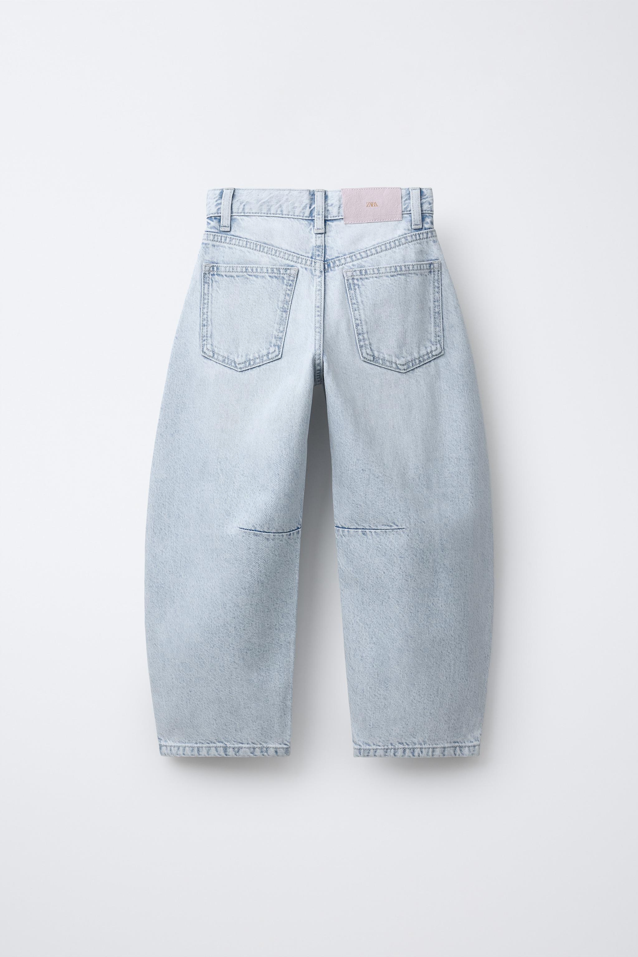 バレルフィットデニムパンツ - ブルー | ZARA Japan / 日本