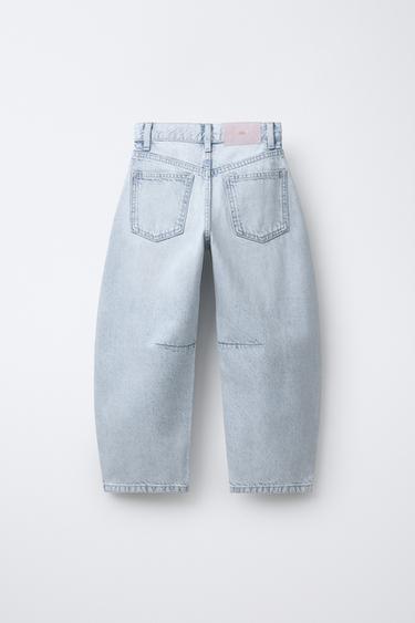 BARREL JEANS - Light blue by Zara - Image 1
