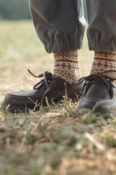 GRECA PRINT SOCKS LIMITED EDITION - Multicoloured by Zara