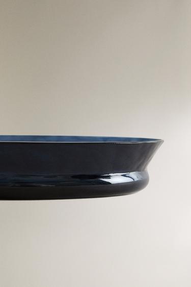 PORTE-SAVON SALLE DE BAIN VERRE RECYCLABLE BLEU - Bleu de Zara - Image 3