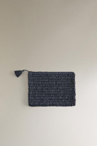 TROUSSE DE TOILETTE PAPIER - Bleu marine de Zara - Image 1