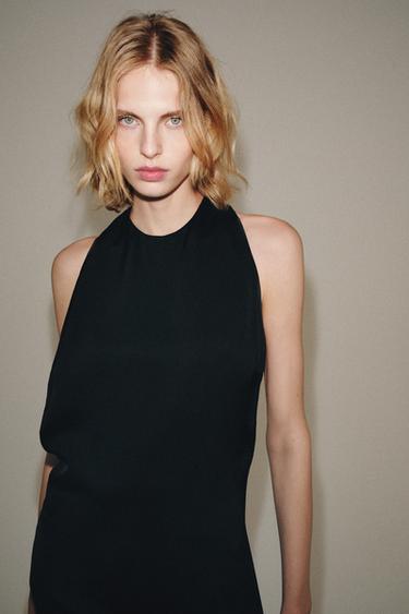 ΣΑΤΕΝ ΦΟΡΕΜΑ ZW COLLECTION - Μαύρο του Zara