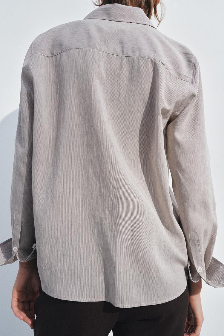 STRIPED ZW COLLECTION SHIRT