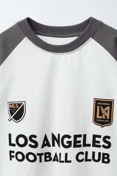T-SHIRT À MANCHES RAGLAN LOS ANGELES CF MLS - Écru de Zara - Image 2