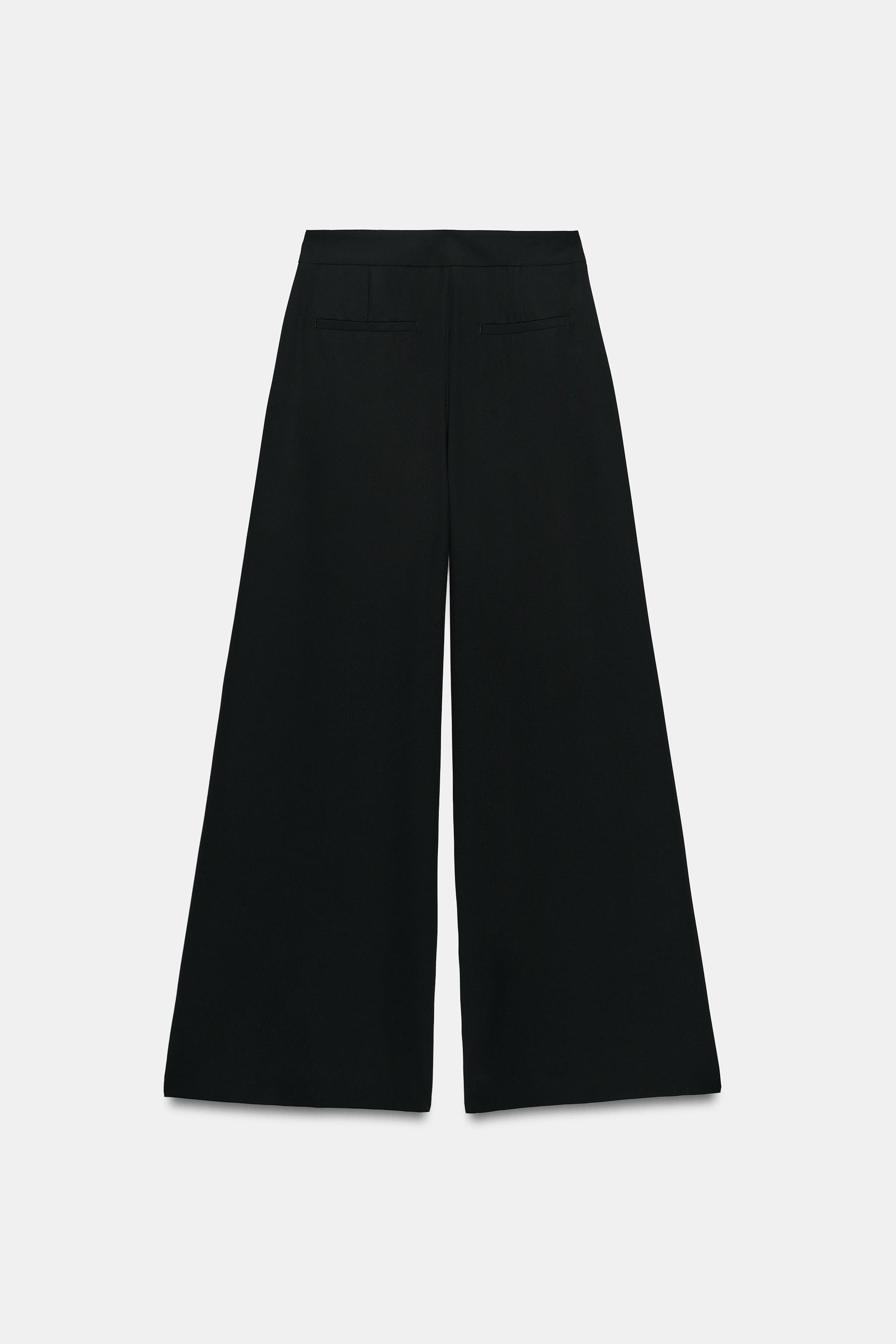 GOLD BUTTON PALAZZO PANTS