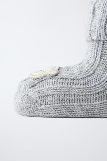CHAUSSONS OURSON - Gris anthracite de Zara - Image 6