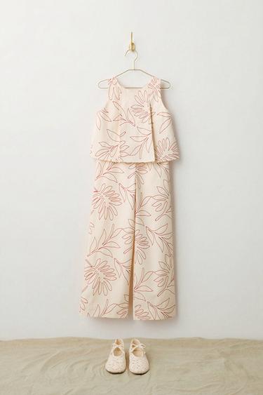 إطلالة - أبيض / رمادي الخاص بـ Zara