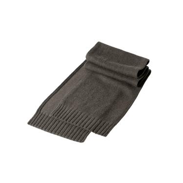 STRIKKET TØRKLÆDE 100% ULD - beige meleret fra Zara