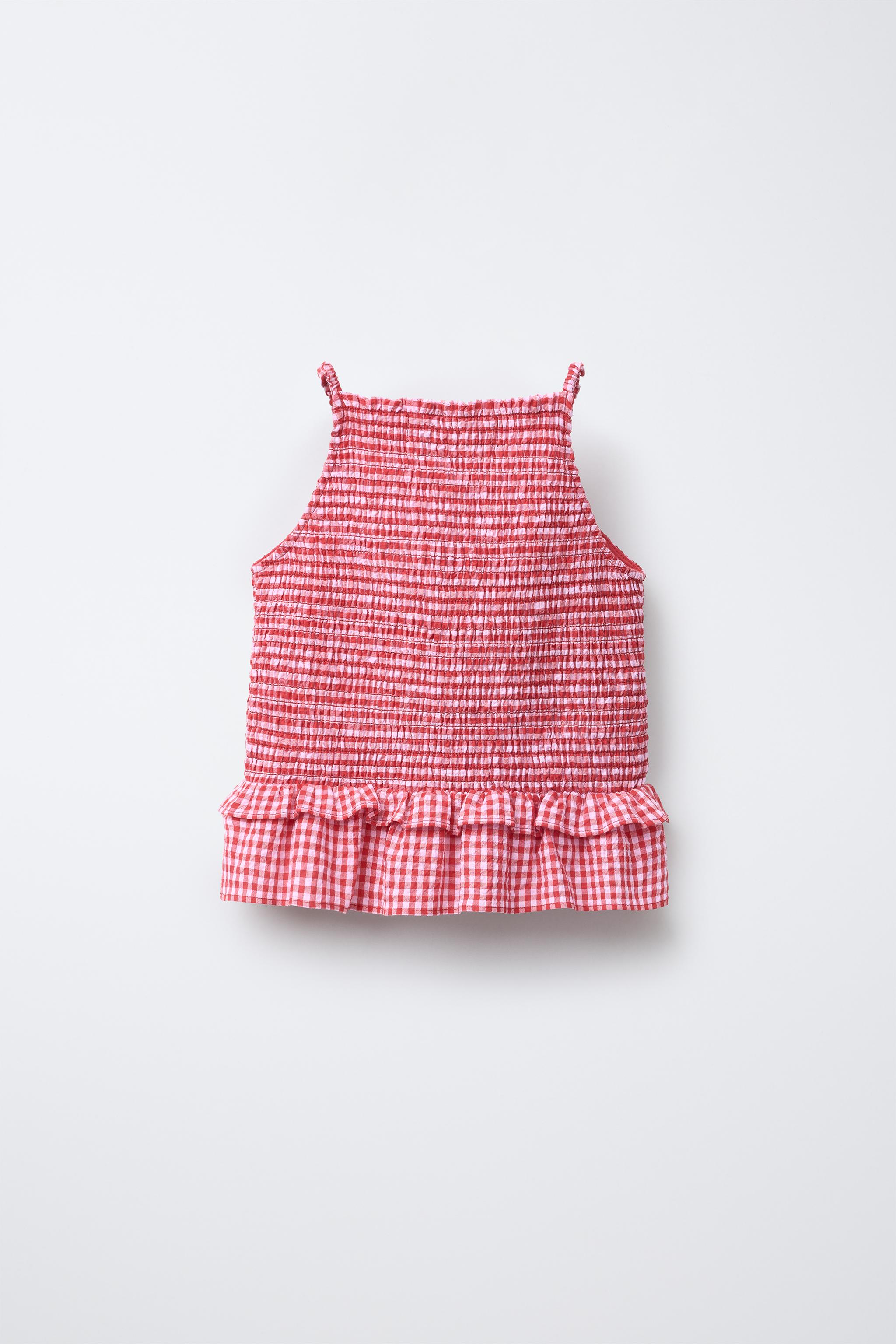 TOP HALTER À CARREAUX VICHY