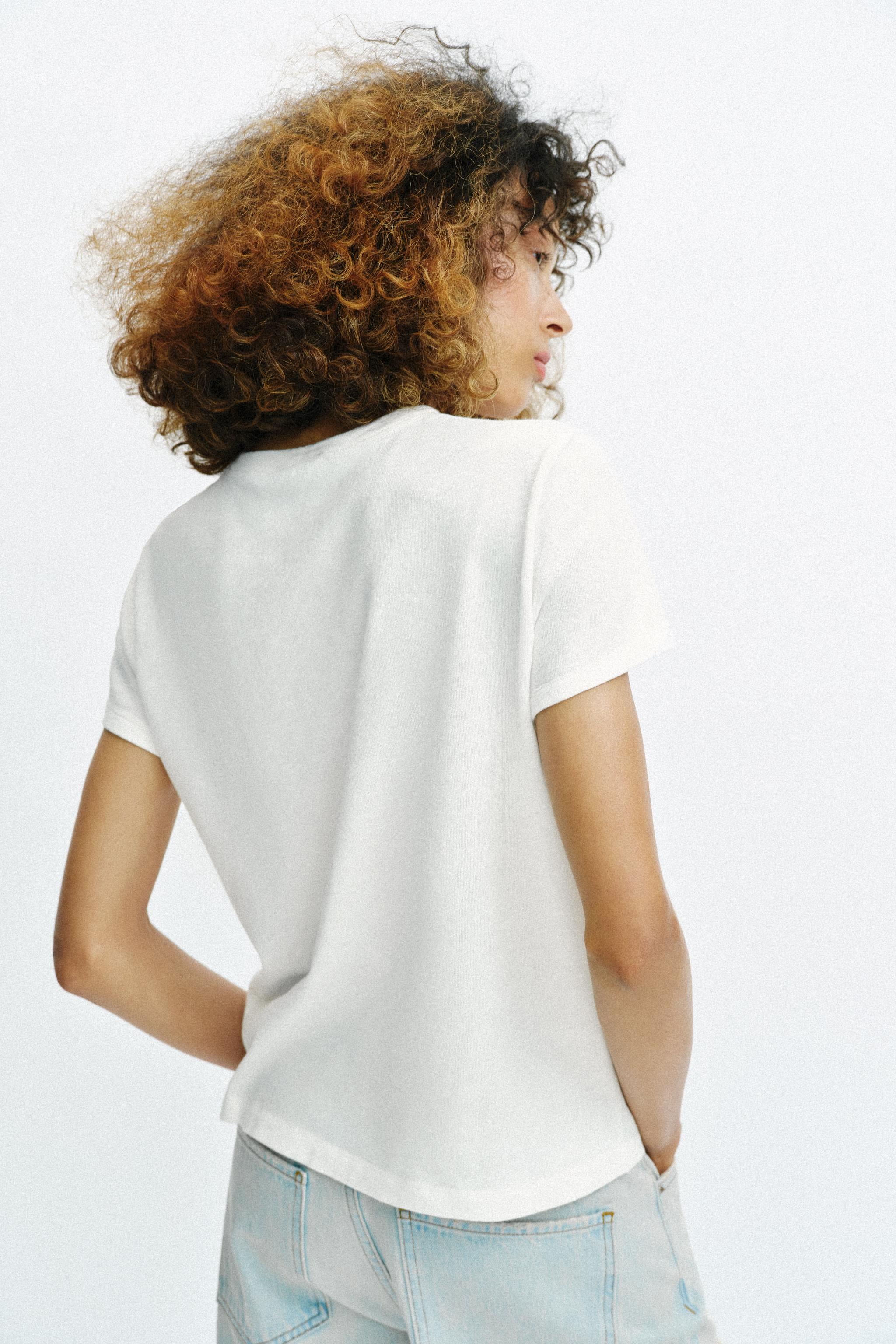 SHORT SLEEVE HEART T-SHIRT