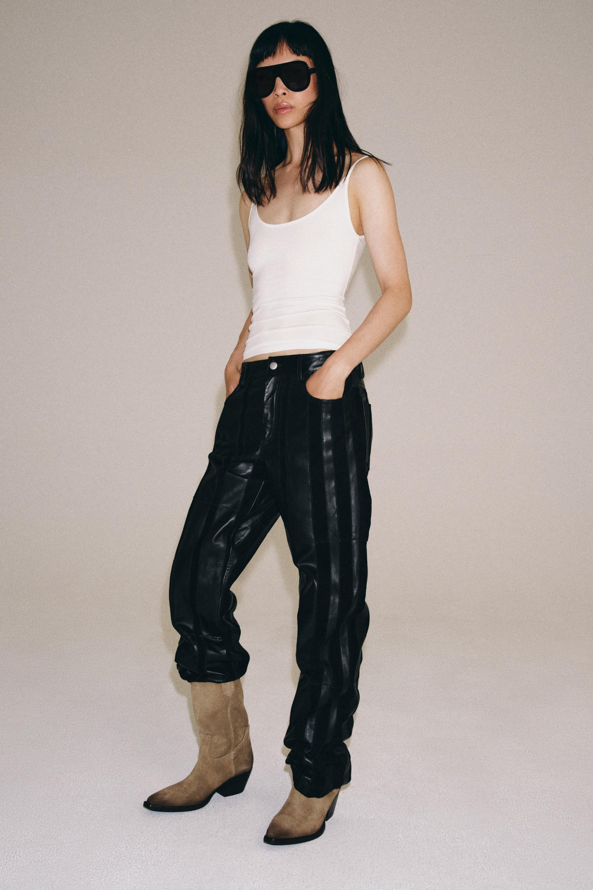 Zara Süet Kovboy Çizme görsel 2