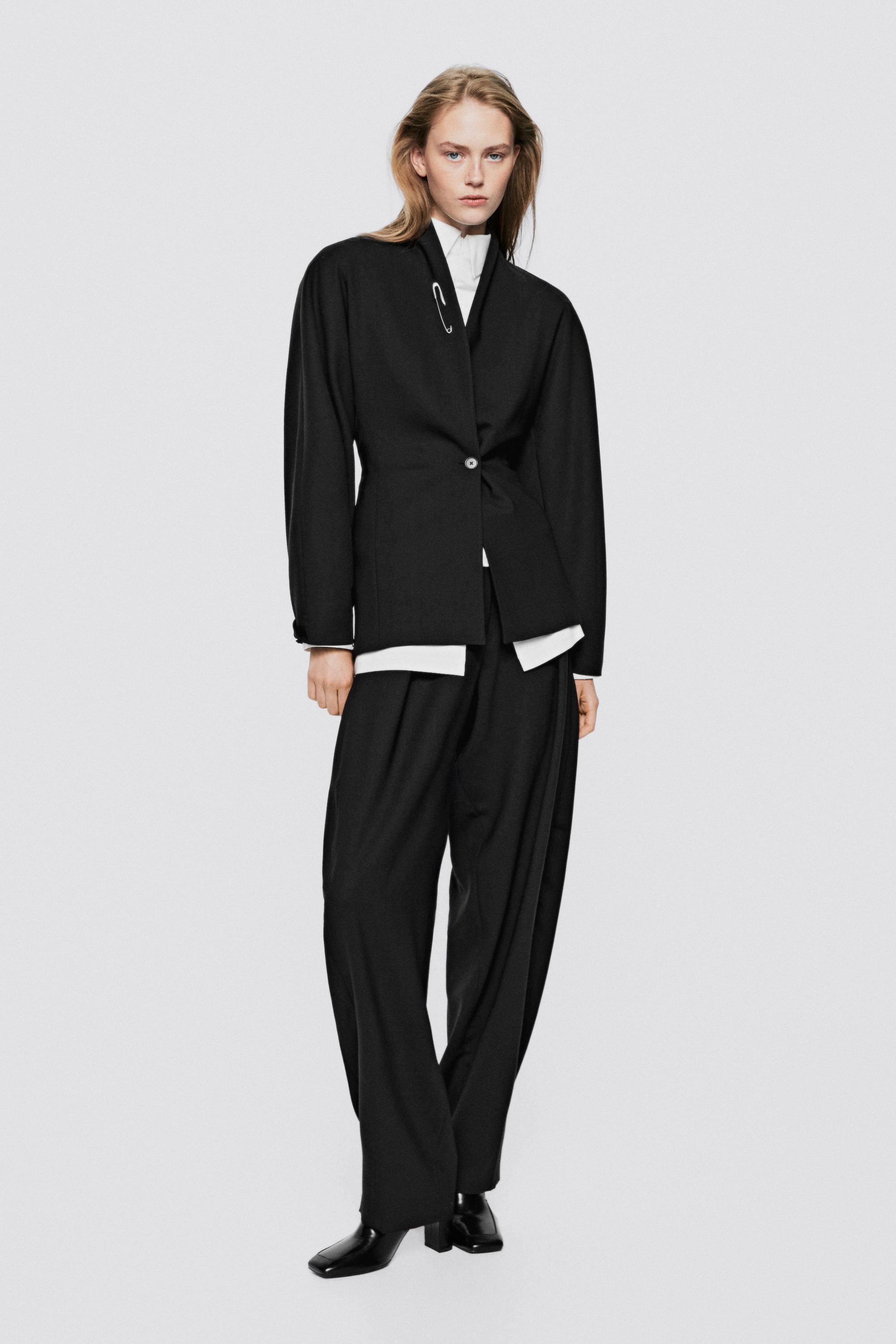 100% wool stand collar blazer - LIMITED EDITION