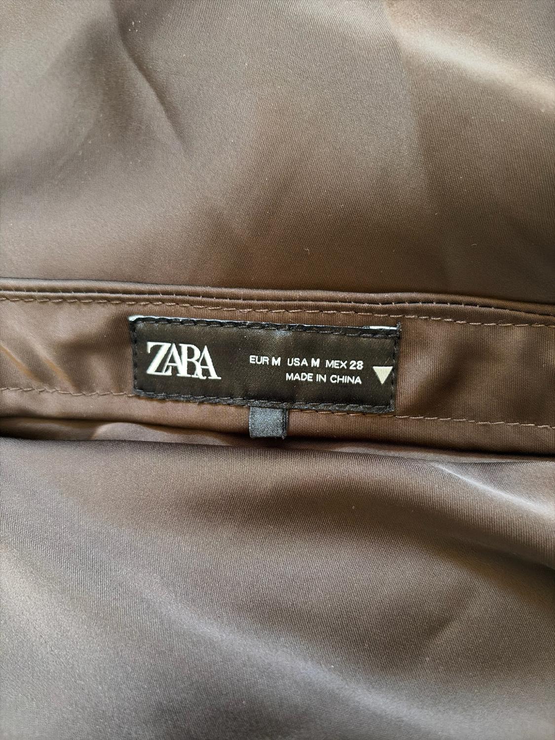 SATIN MIDI SKIRT - Image 3