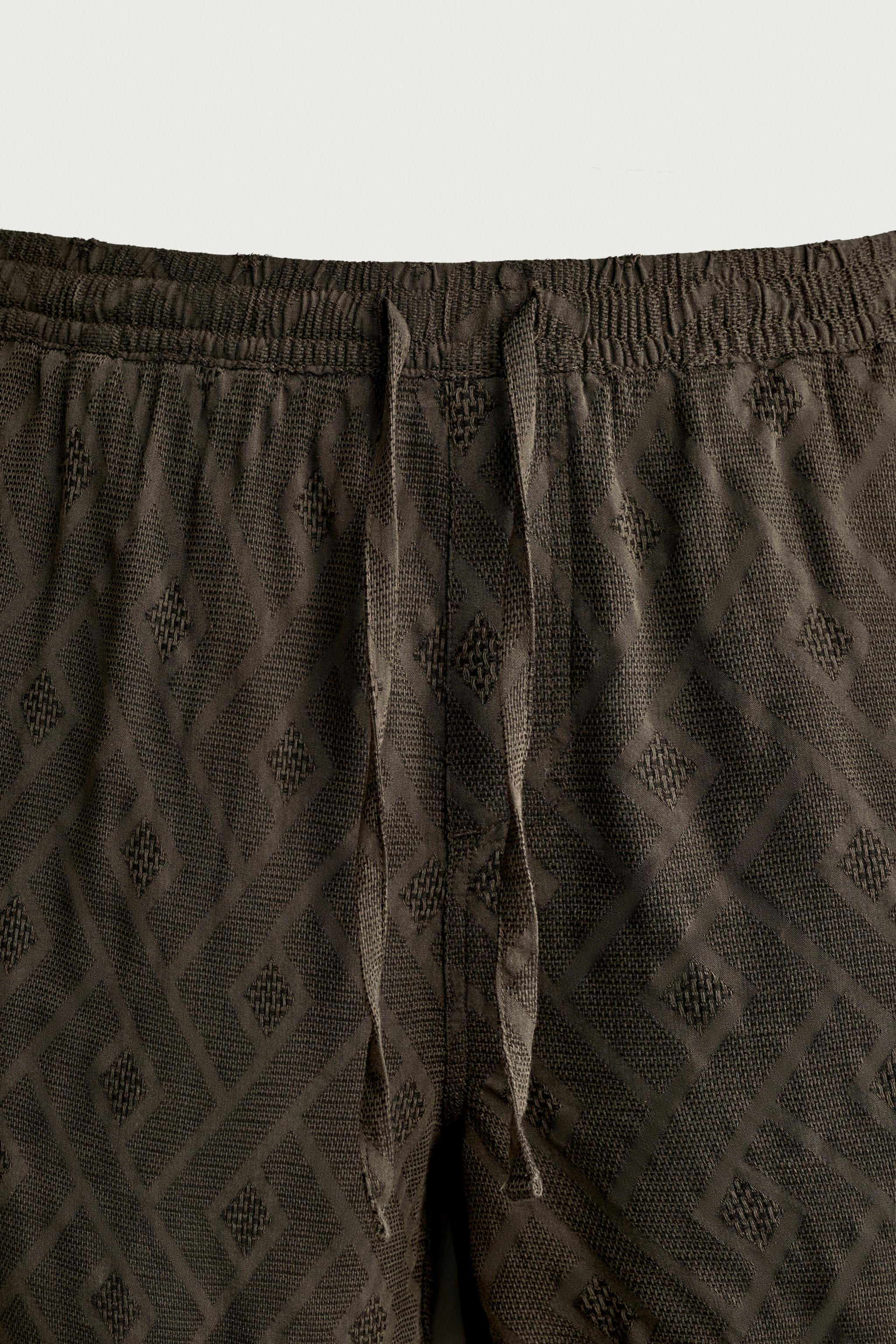 BERMUDA JACQUARD GÉOMÉTRIQUE
