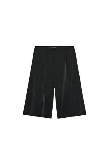 BERMUDA TÉCNICA ZW COLLECTION - Negro de Zara