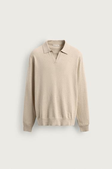 POLO PUNTO REGULAR FIT - Crudo de Zara