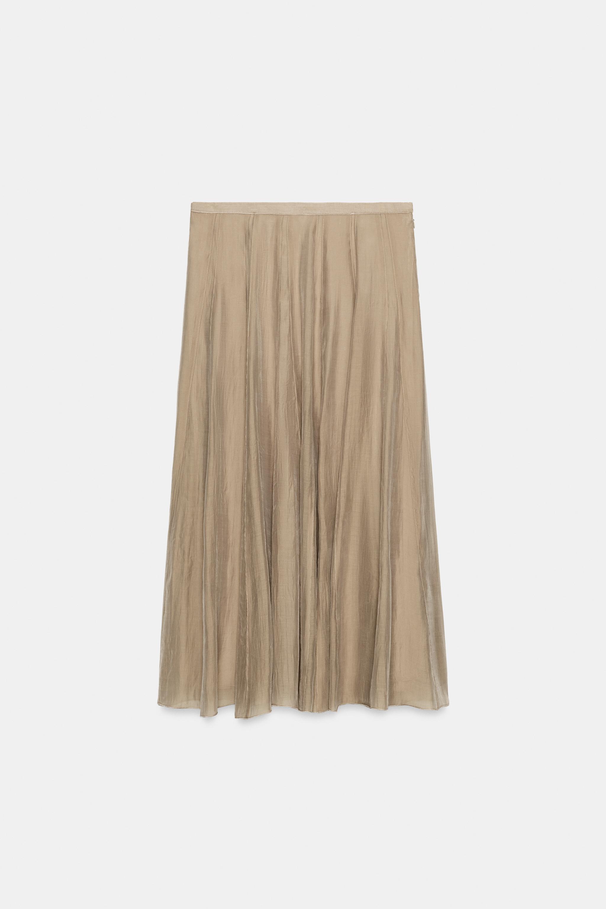 FLOWY COMBINATION SKIRT ZW COLLECTION