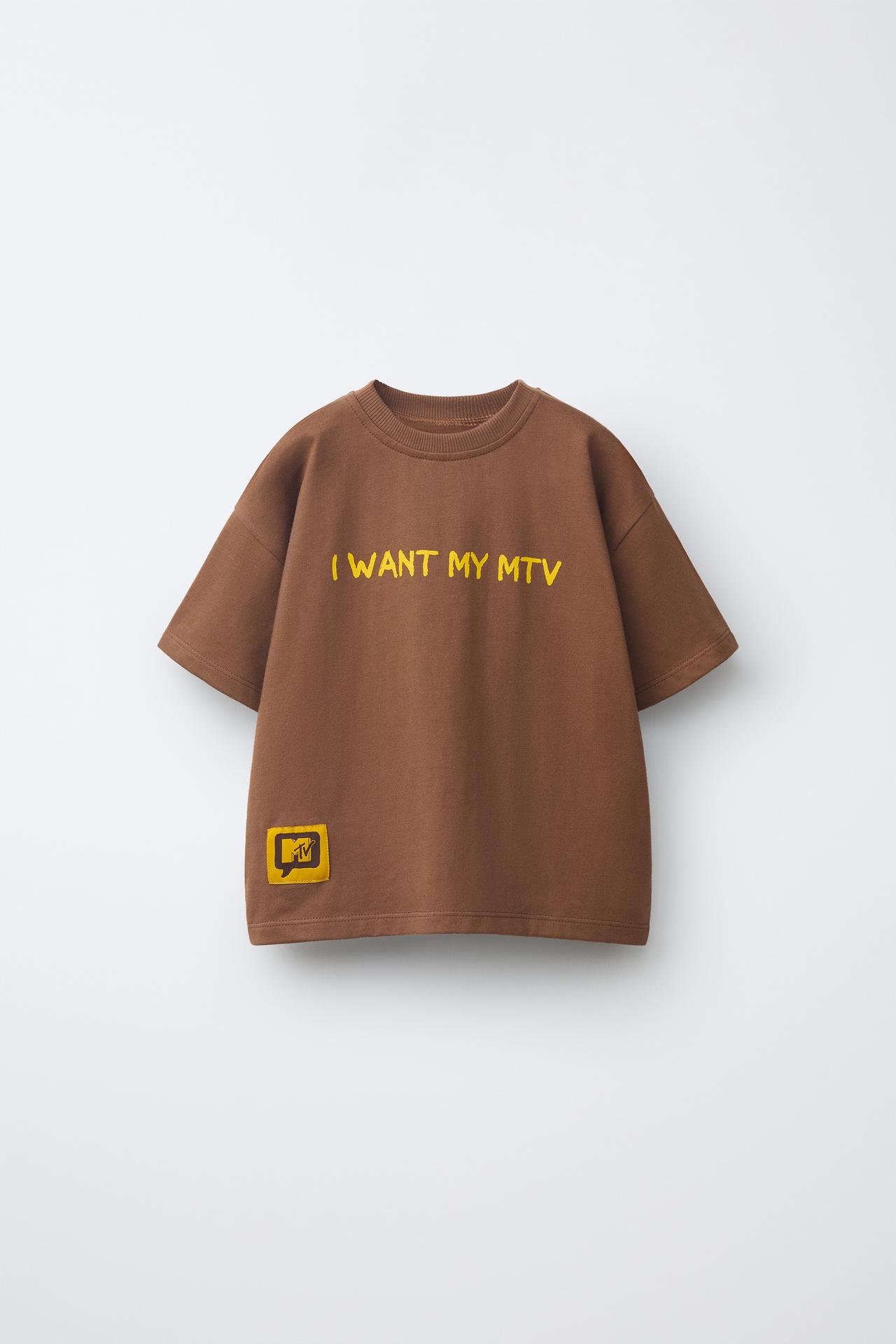 Футболка с принтом MTV®