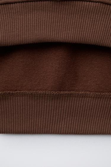 SHAPES PRINT SWEATSHIRT - Brown by Zara - Image 3