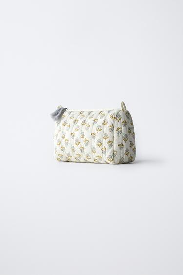 TROUSSE DE TOILETTE IMPRIMÉ BOHÈME - Écru de Zara - Image 1