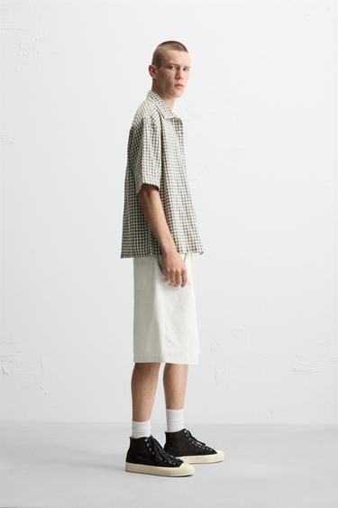 BERMUDA RELAXED FIT - Blanc de Zara - Image 3