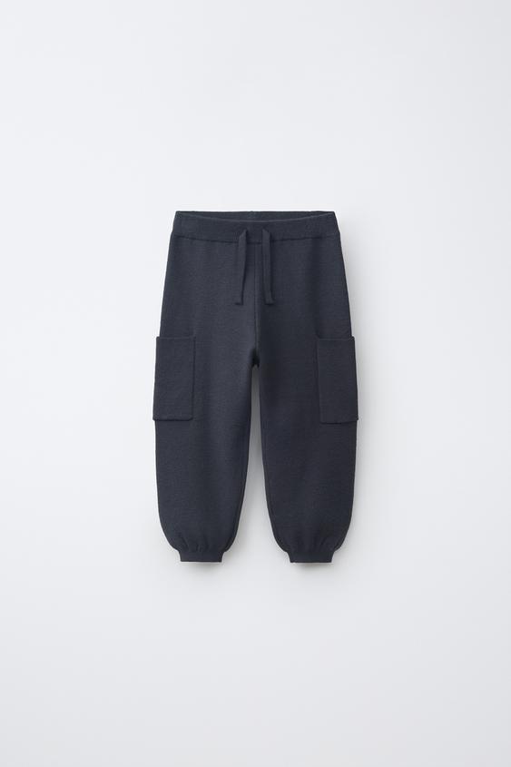 JOGGER PUNTO CARGO - Gris azul de Zara - Imagen 0