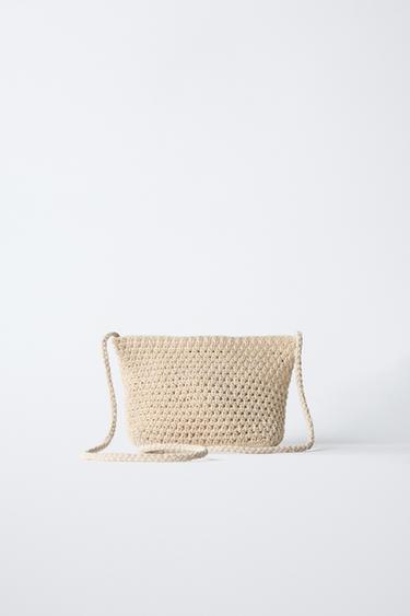 SAC BANDOULIÈRE CROCHET FRUITS - Blanc écru de Zara - Image 4