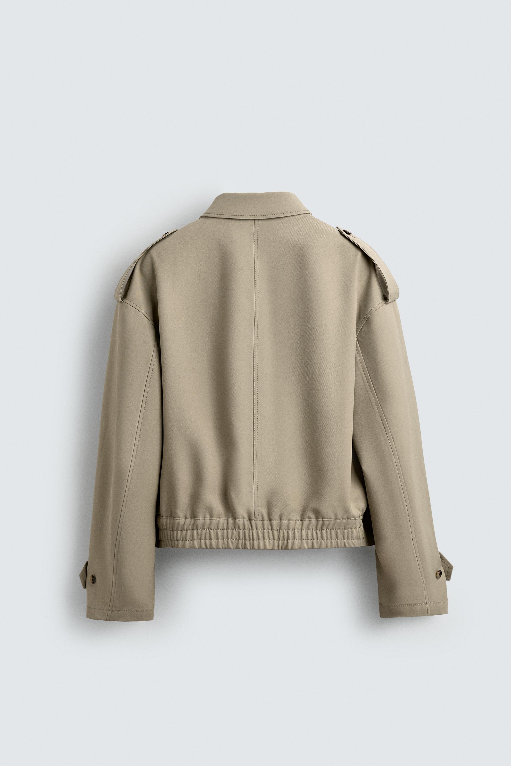 CROPPED FIT JACKET WITH LOOPS