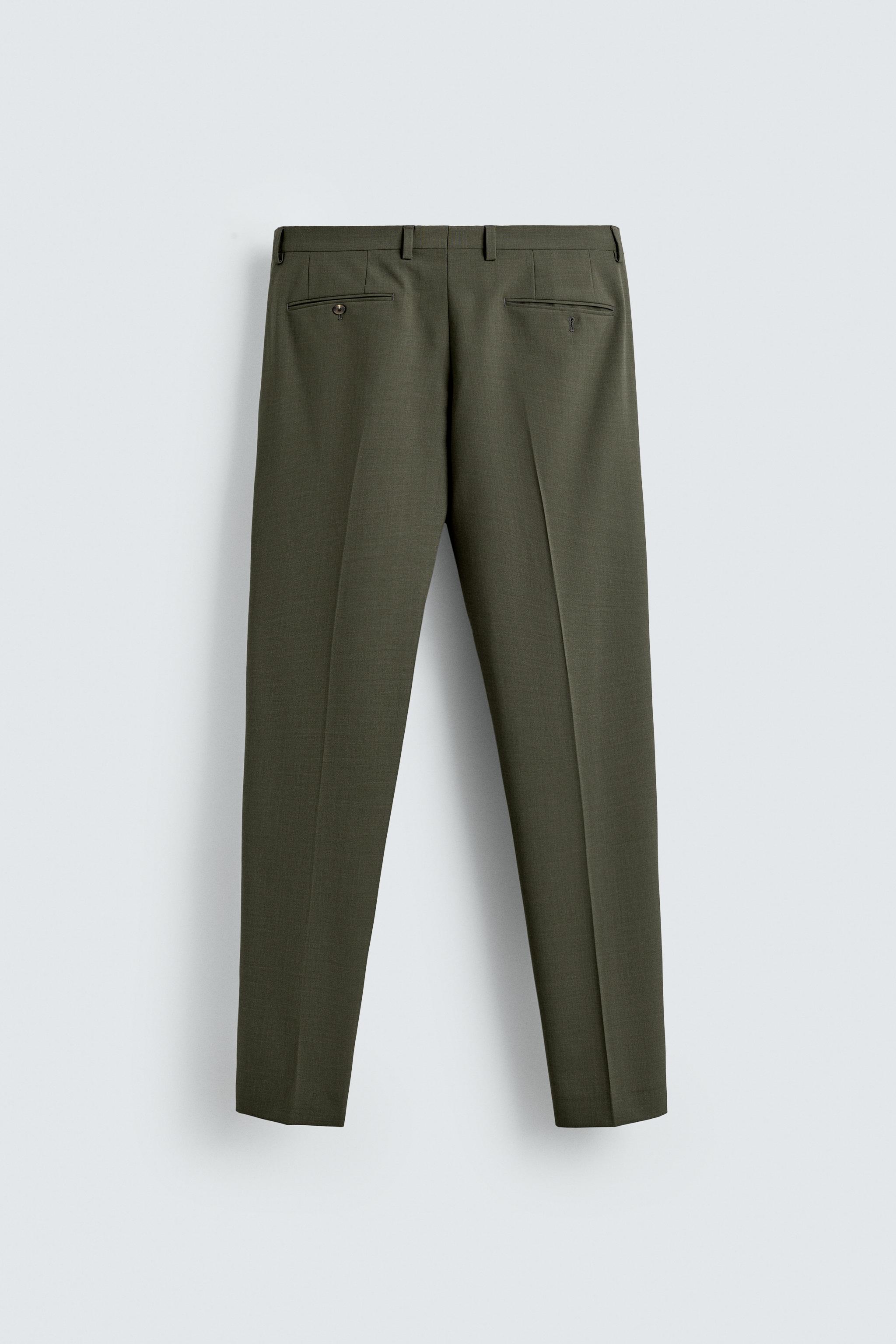 パンツ marka wool slacks olive marka マーカ オーガニックコットンバックサテン アグレッサー