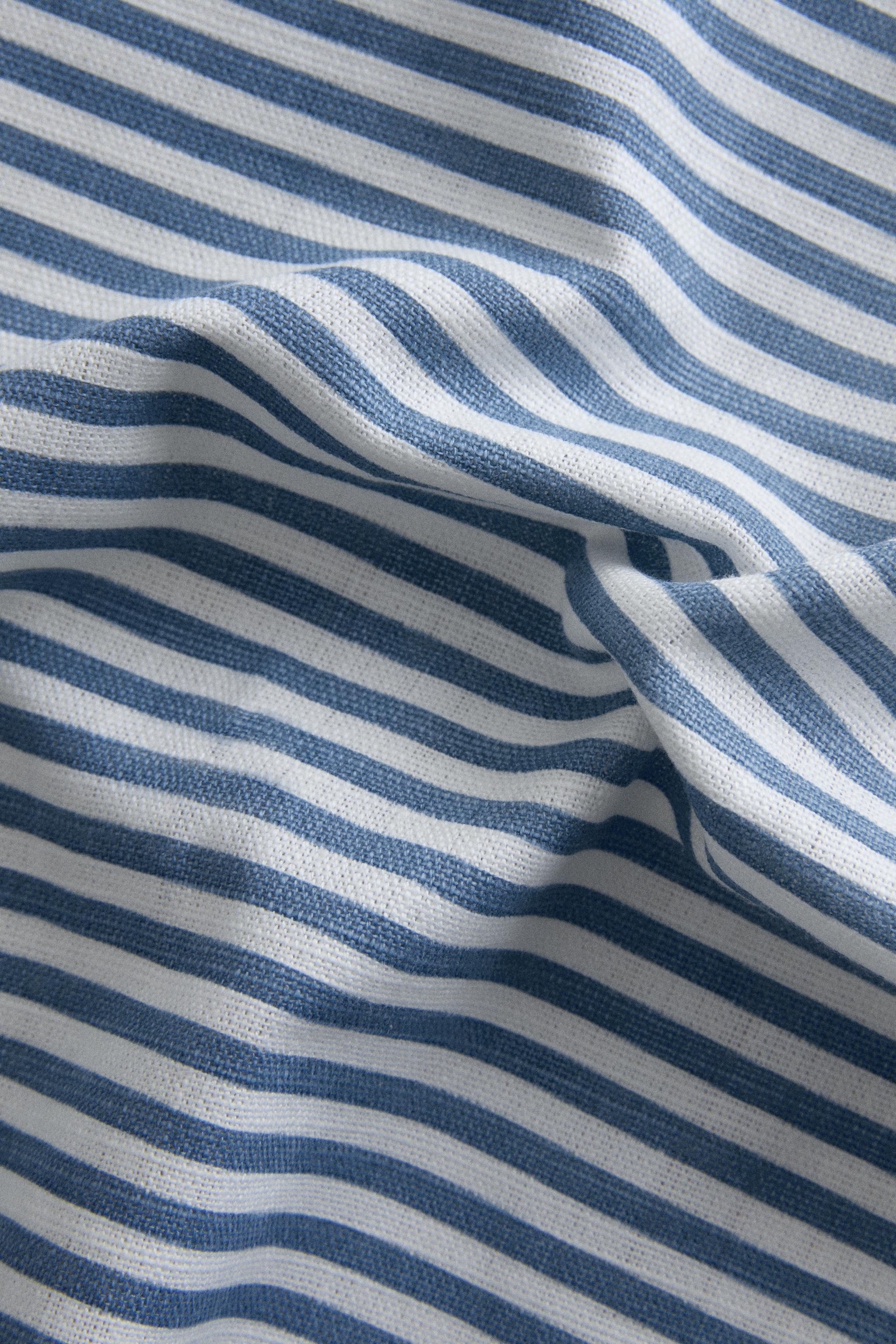COTTON RUFFLED TABLECLOTH