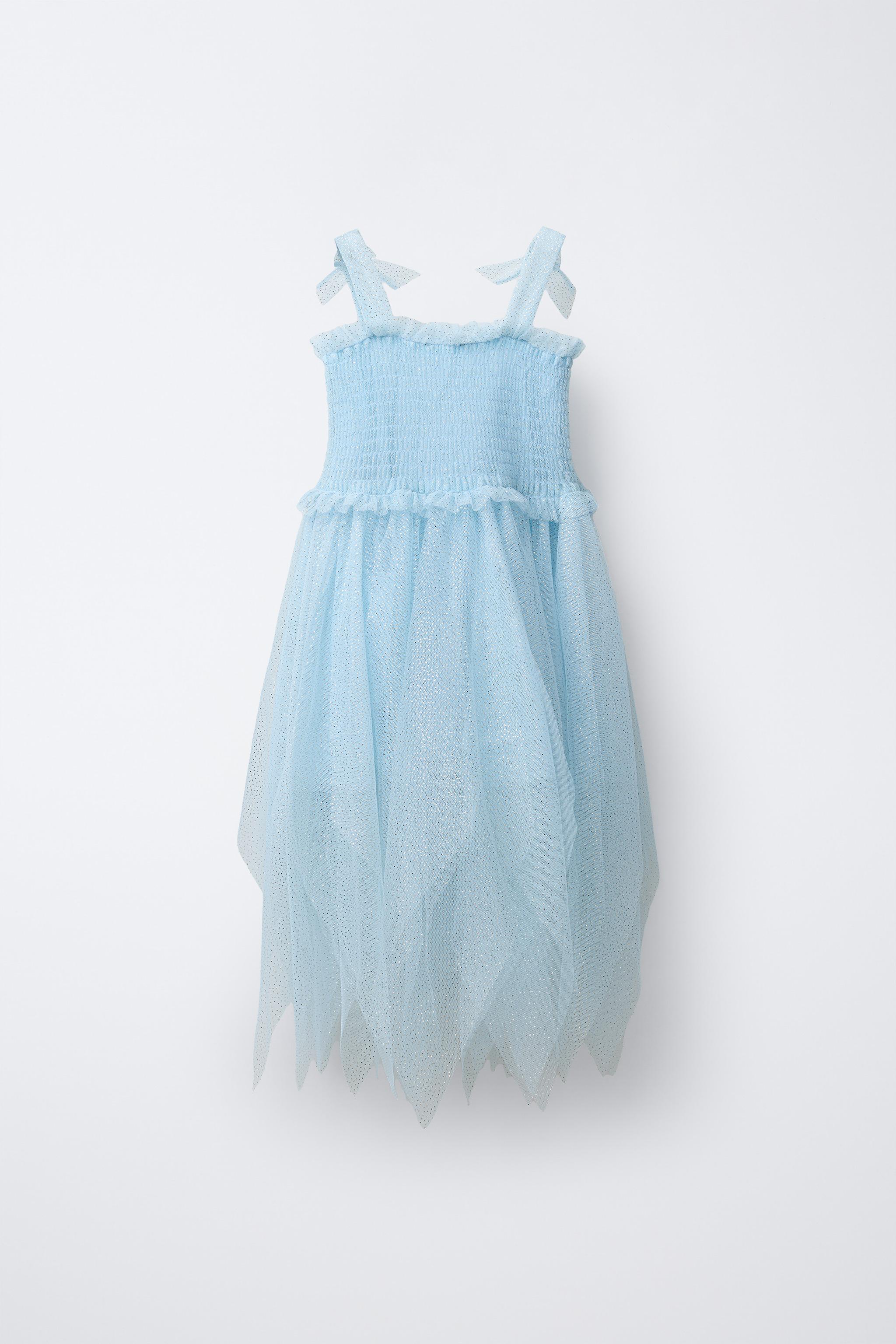 FOREST FAIRY TULLE COSTUME DRESS - Blue | ZARA India