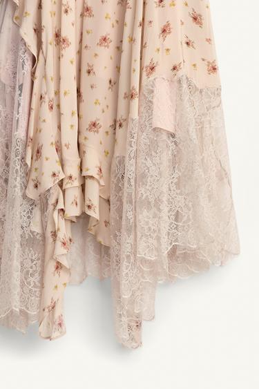 LIMITED EDITION PRINTED LACE DRESS - Printed by Zara - Image 10