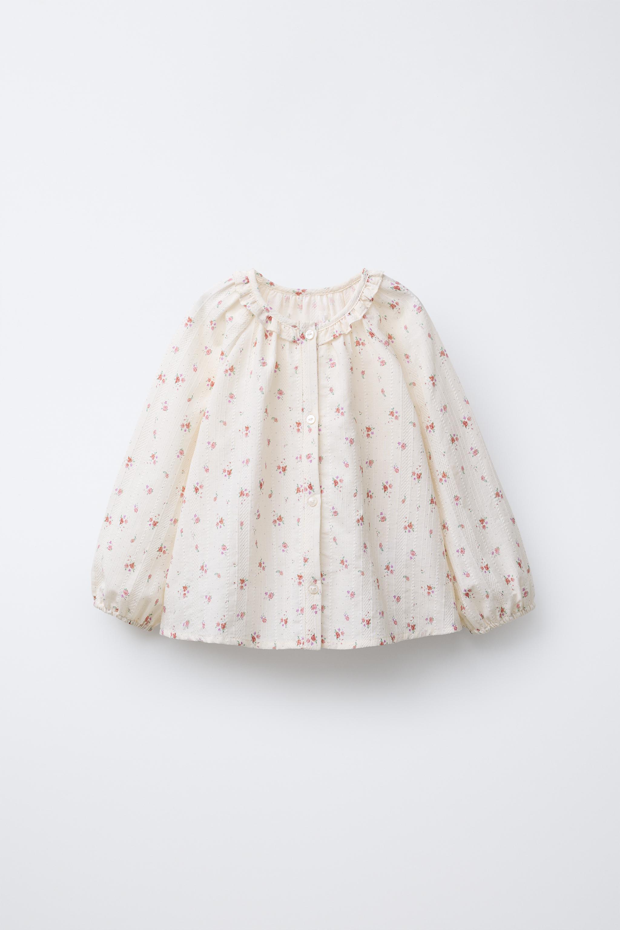 アンリ FLORAL PRINT SHIRT - Ecru | ZARA United States