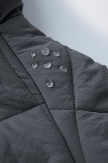 CAZADORA ACOLCHADA WATER REPELLENT - Gris antracita de Zara