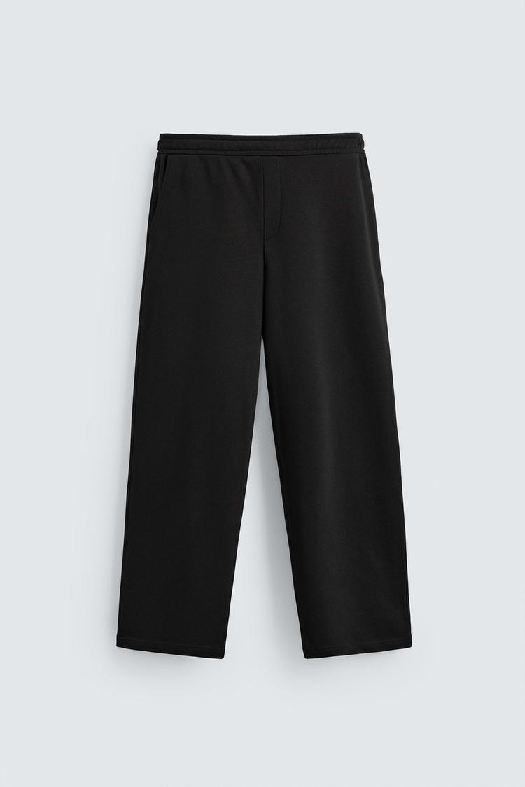 Home Base Sand — WIDE-LEG JOGGER TROUSERS