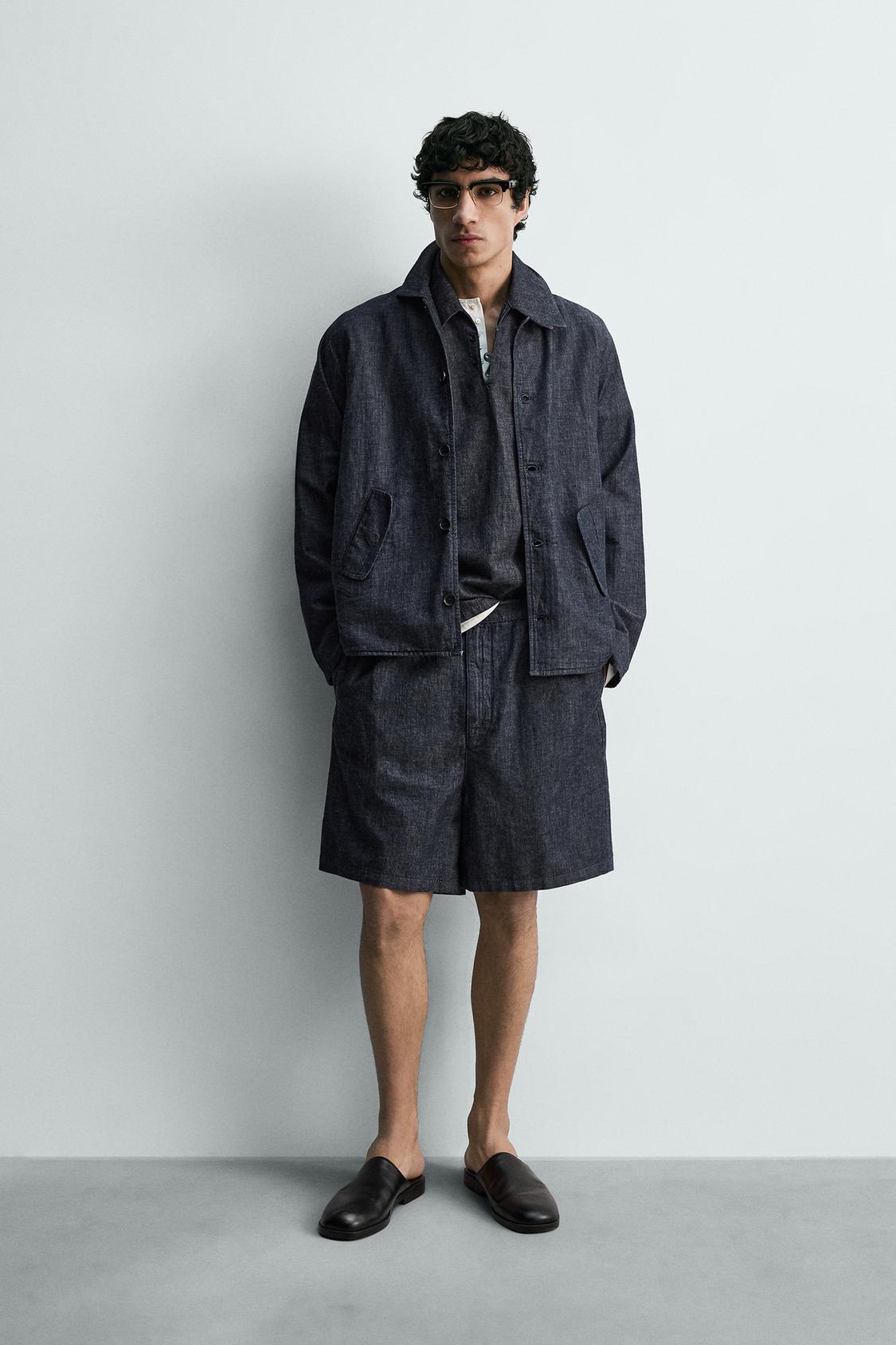 ЛЕГКИЕ ДЖИНСОВЫЕ ШОРТЫ ZARA