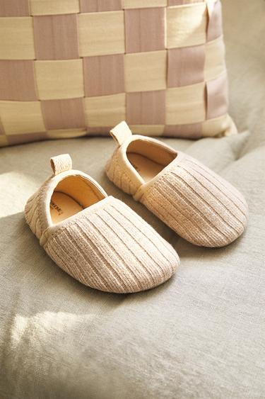 COTTON BABOUCHE SLIPPERS