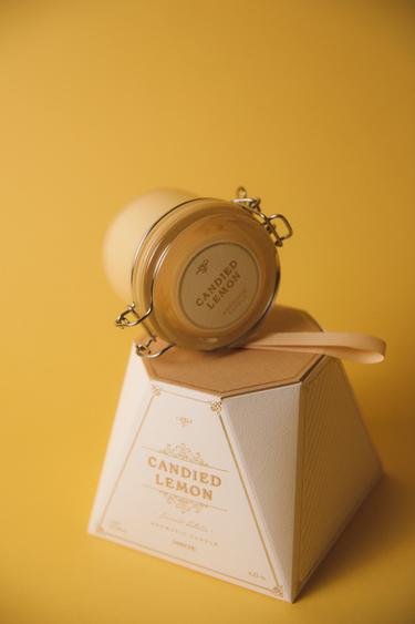 (120 G) CANDIED LEMON – DUFTLYS - citron fra Zara