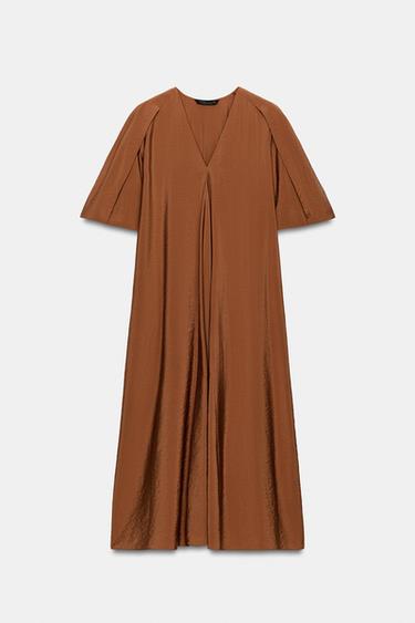 ROBE MI-LONGUE STRUCTURÉE ZW COLLECTION LIMITED EDITION - Tuile de Zara - Image 6