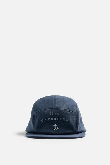 WASHED CAP WITH CONTRAST PRINT - Light blue by Zara - Image 1