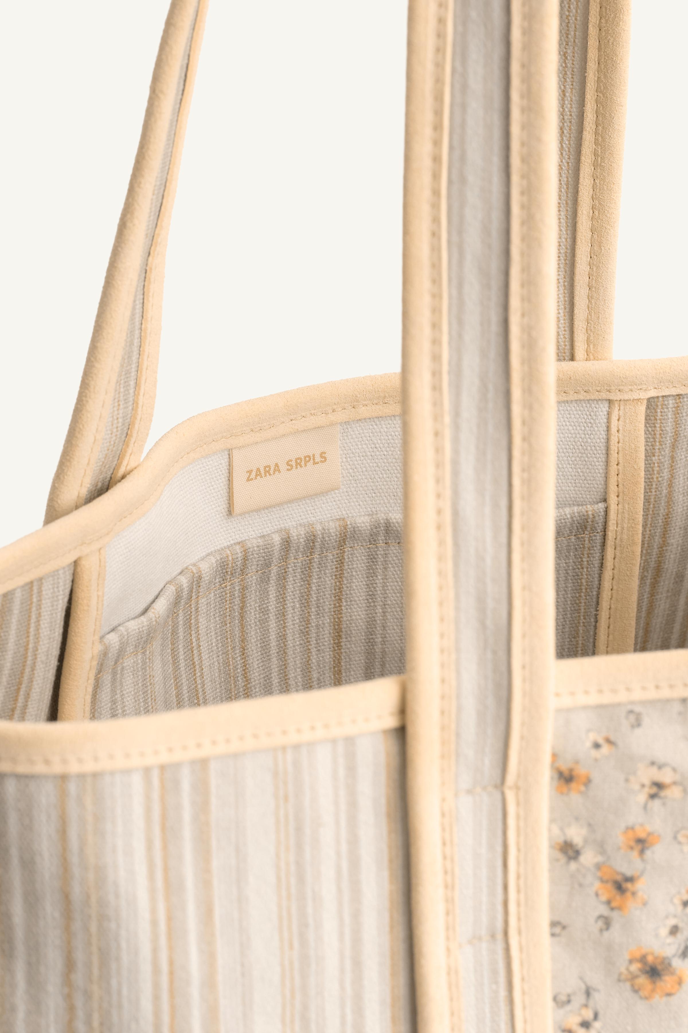 SAC SHOPPER À RAYURES
