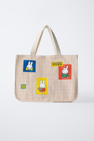 CHECK MIFFY™ MERCIS BV © TOTE BAG - Dark pink by Zara