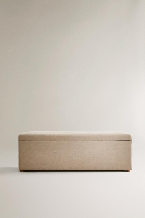 BANQUETTE DE RANGEMENT MOYENNE - Beige clair de Zara - Image 0