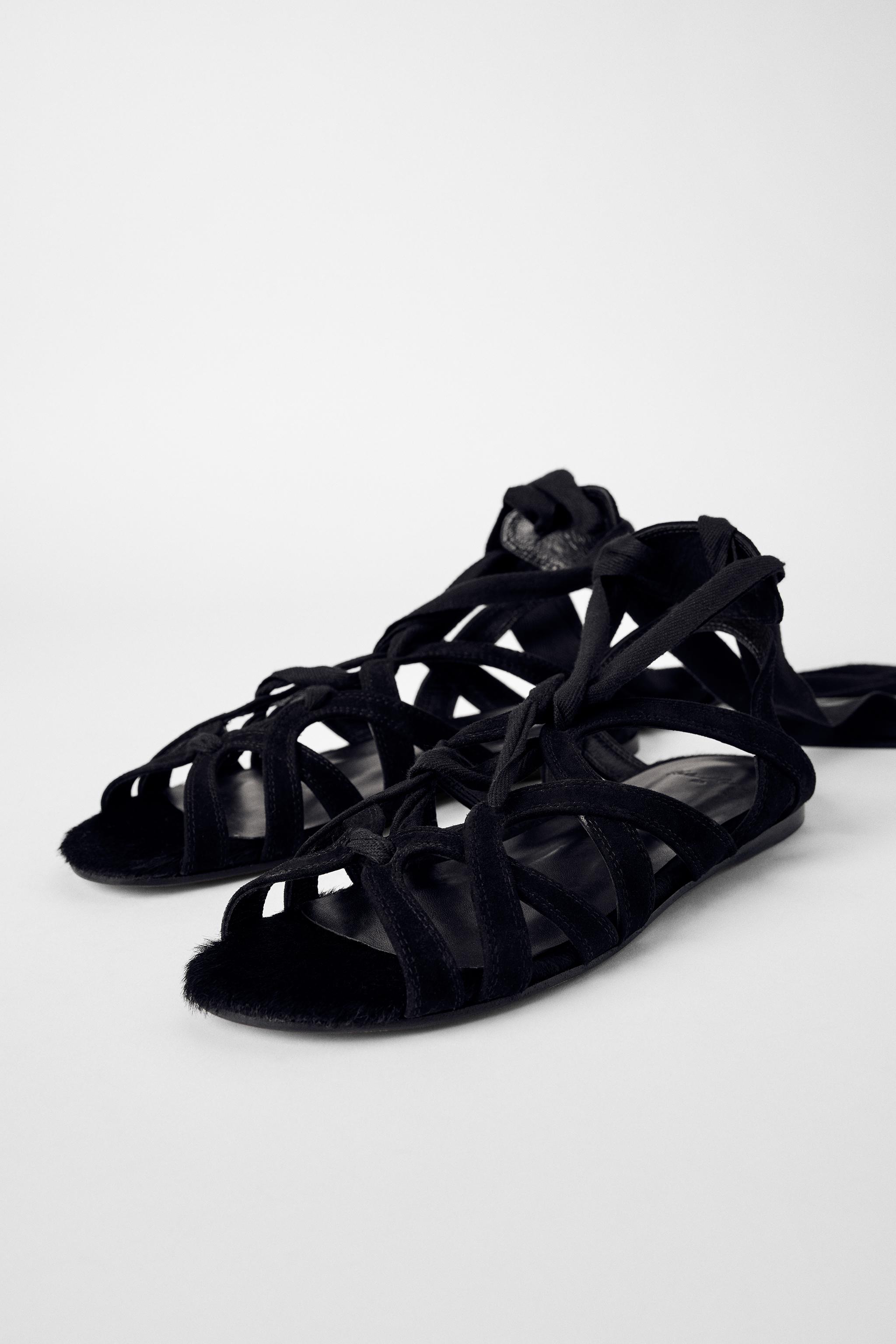 フラットサンダル KATE MOSS X ZARA 1619/610 フラットサンダル KATE MOSS X ZARA 1619/610 (ZARA/サンダル