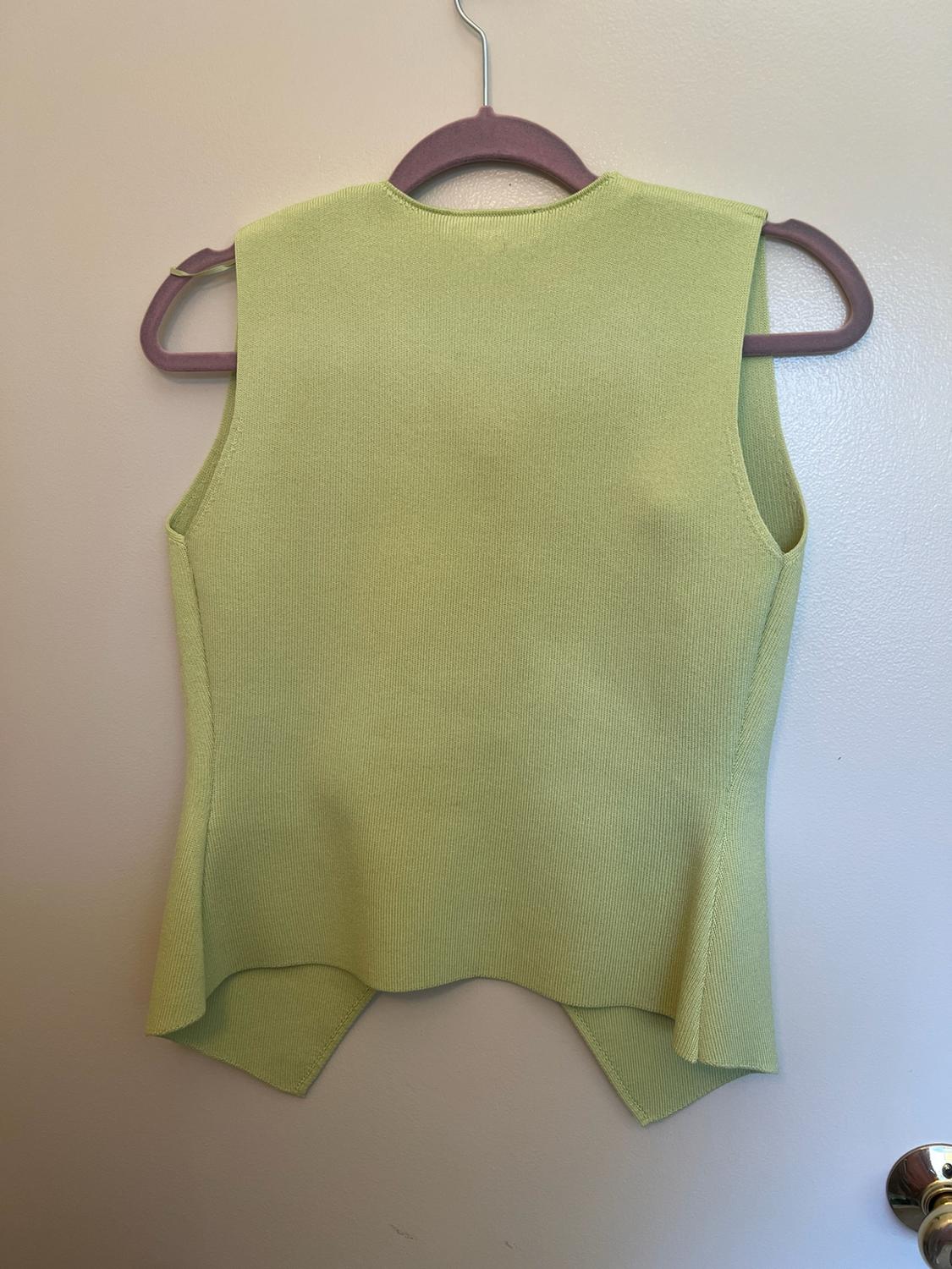 TOP CHALECO PUNTO LISO - Image 2