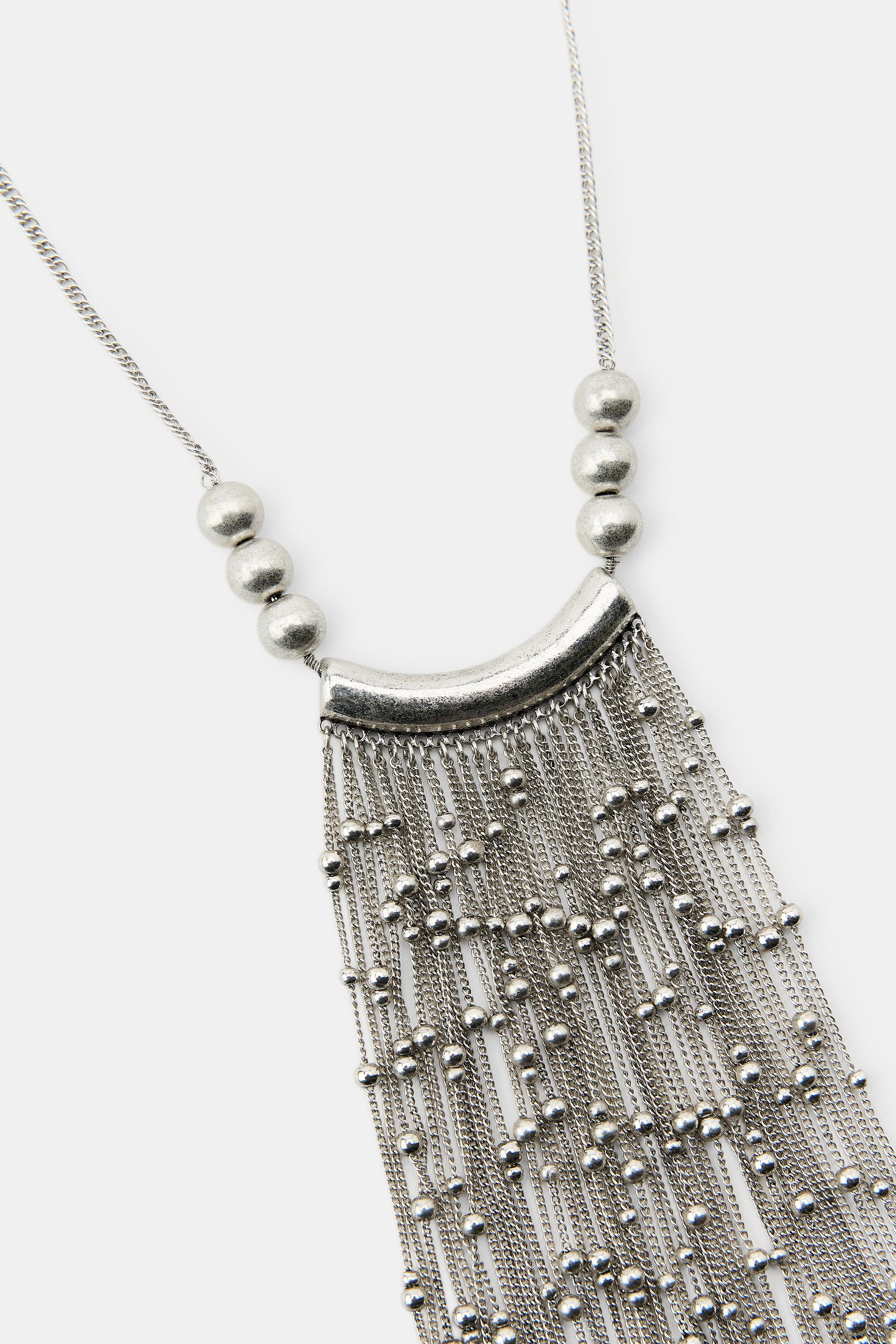 BALL AND CHAIN NECKLACE